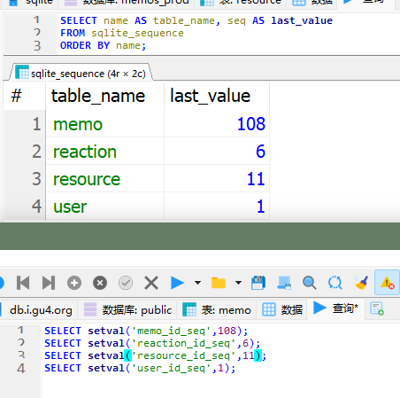 根据输出修改sequence